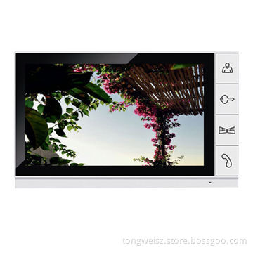9-inch front video door phone, LED recording monitor + CMOS 700TVLNew